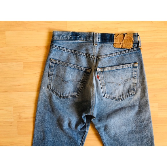 🖤SOLD🖤Vintage 501 Levi’s Redone Jeans - Picture 5 of 8